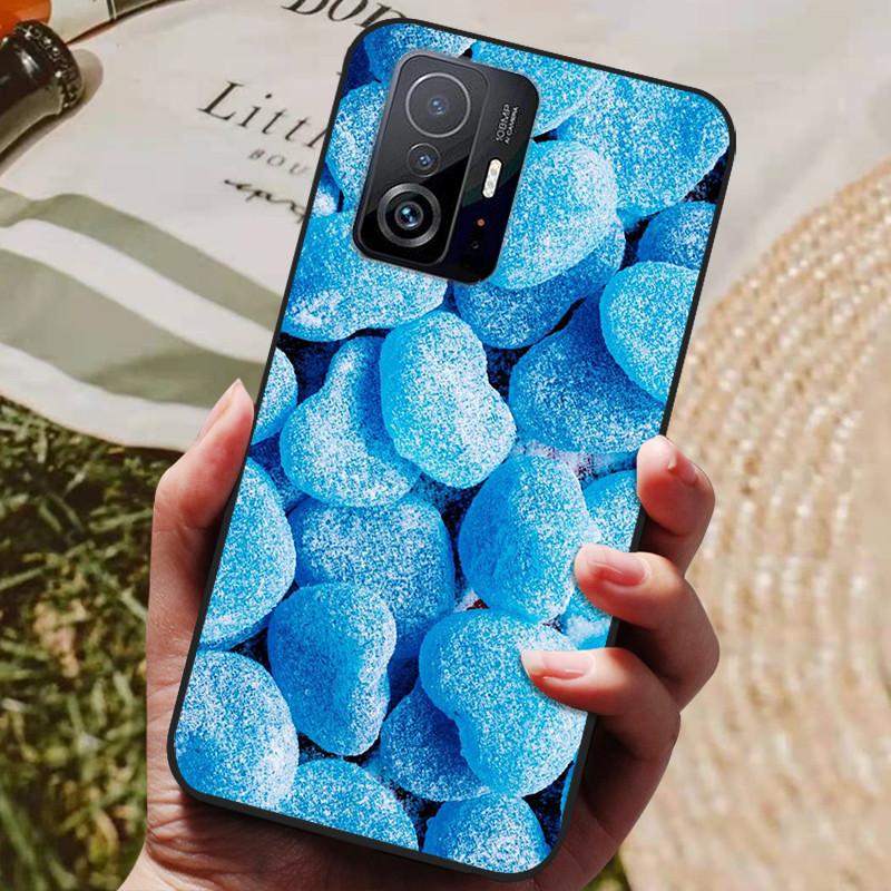 Чехол для Xiaomi 11T Pro Чехол для Xiaomi mi 11T Pro Противоударный Силиконовый Мягкий TPU Задняя Крышка Телефона для Xiaomi 11T Pro Fundas