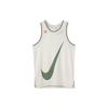 Dri-FIT DNA Bosma Logotipli Qisqa Yengsiz Basketbol Maykasi Erkaklar Ustki Kiyimi Oq DX6137-133