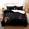 MapleStory 3Pcs Bedding Set Duvet Cover 2 Pillowcases Adele Mercedes Chibi Warrior Cartoon Graphic Breathable Dorm Bed Linen