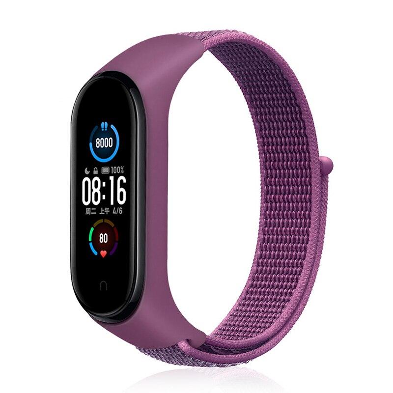 Нейлоновая плетеная петля Solo для Xiaomi Mi Band 5 6, ремешок-браслет, ремень Mi Band 3 Mi Band 4, браслет для Xiaomi Mi Band 6, 5, ремешок для часов