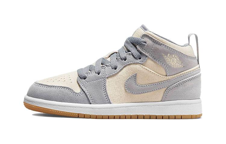 Jordan 1 Mid SE Кокосовое молоко Серо-серый PS DN4345-100