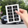 10Pcs Car Epoxy Resin Interior Sticker Car Logo Emblem Decal Decoration For Mercedes Benz W212 W213 W205 W177 W247 W176 X253 etc