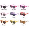 UV400 Protection Heart-Shaped Sunglasses Cosplay Beach Shades Cute Women's Accessories  for Women