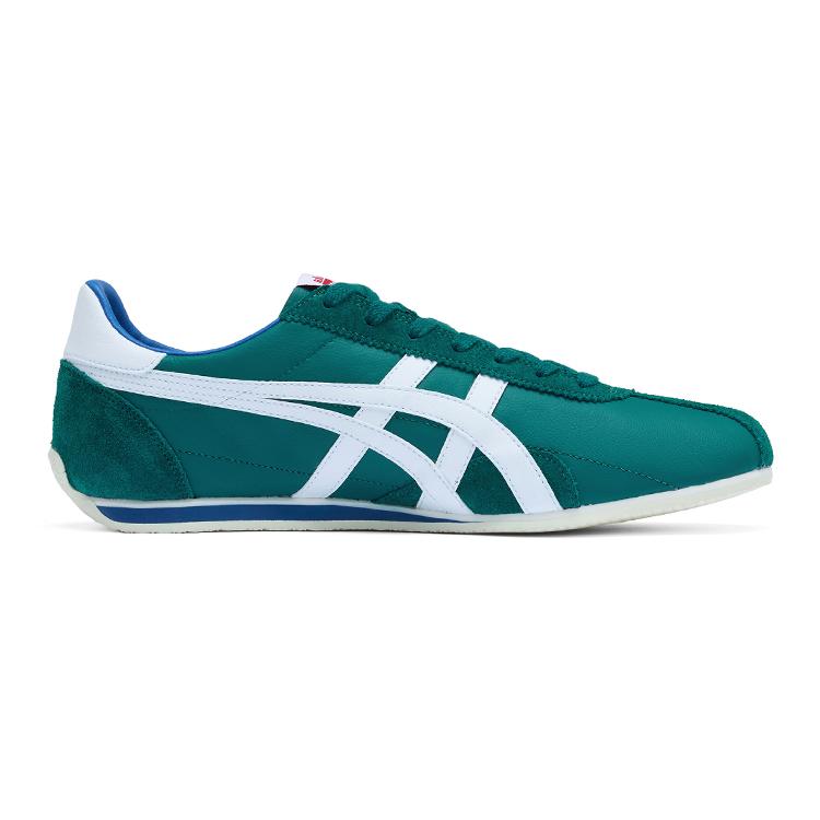 ONITSUKA TIGER Runspark Ретро Удобные Прочные Низкие Повседневные Кроссовки Унисекс Зеленый 1183B480-301