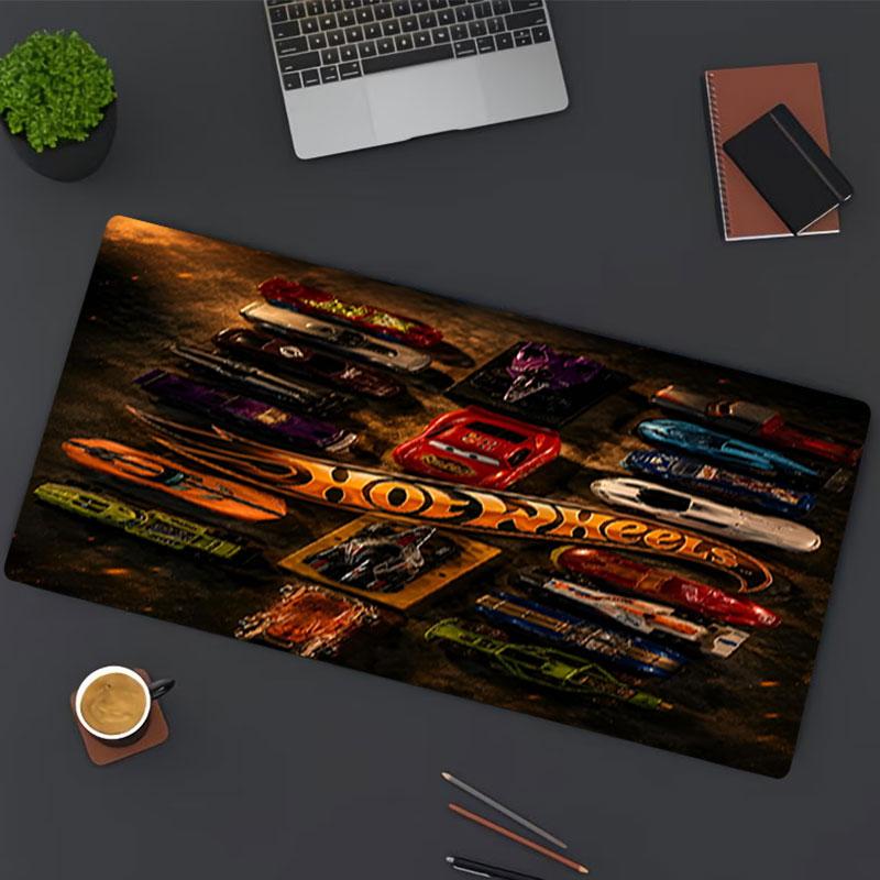 Hot Wheels Print Mouse Pad, for Keyboard Pad Laptop PC Mat for Office Home Use, Desk Decor, Perfect Birthday Gift for Gamers
