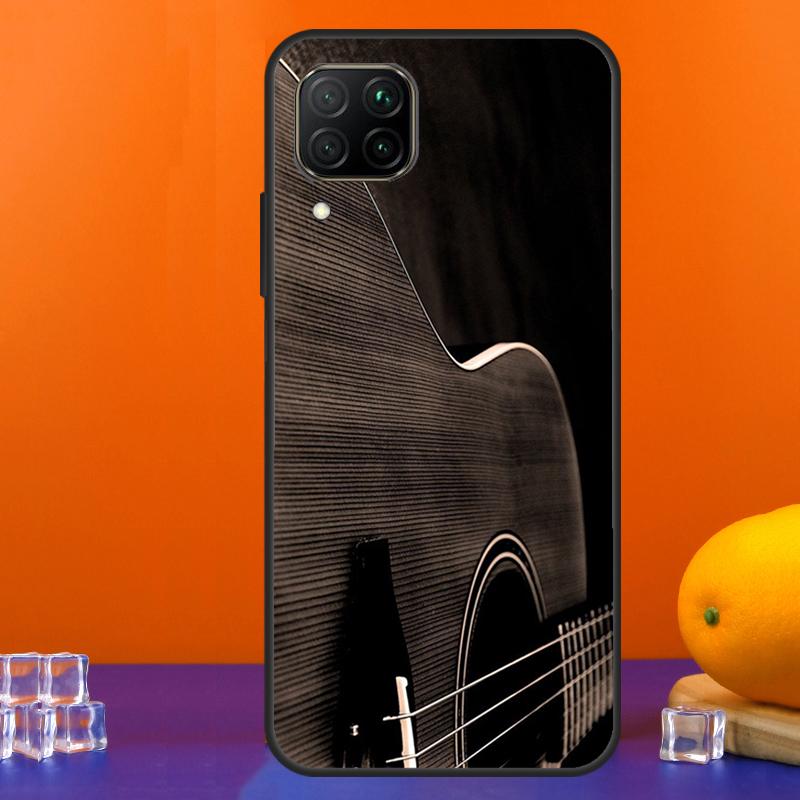 Музыкальная гитара Для Huawei Nova Y90 Y91 Y60 Y70 Y72 Y61 9 10 SE 12i 12s 11i 5T P60 Pro P20 P30 P40 Lite Чехол