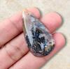 Tear Drop Shape Natural Turkish Stick Agate Cabochon Gemstone, 48.90 Carat, 47x24x6 MM Size Cabochon.