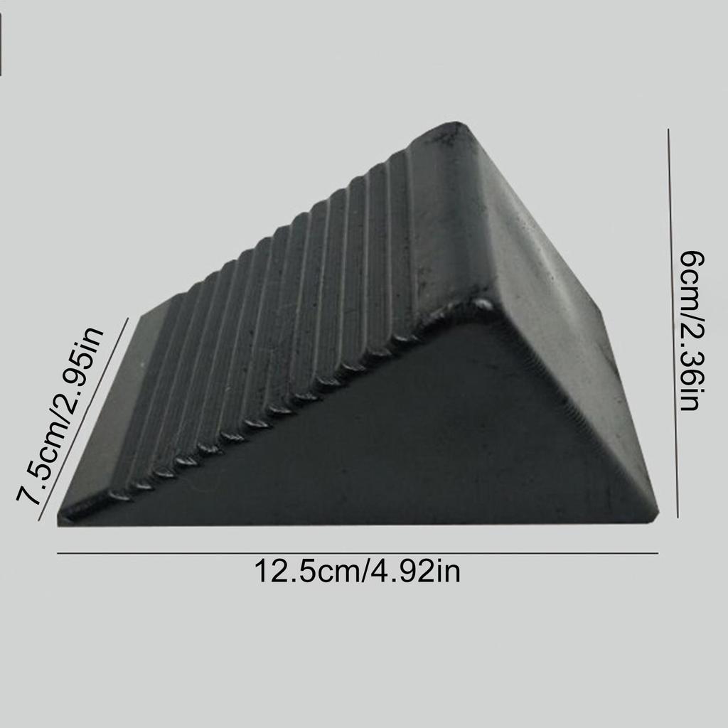 1 шт. Стопор скольжения шины Колесная колодка Прочная Подушка для надежной фиксации для автомобилей Мотоциклов Грузовиков Караванов Прицепов Колесо транспортного средства