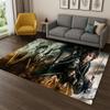 Classic L-Lord of The Rings H-Hobbit Carpet Rug for Bedroom Living Room Sofa Playroom Doormat Home Decor,Kid Area Rug Non-slip