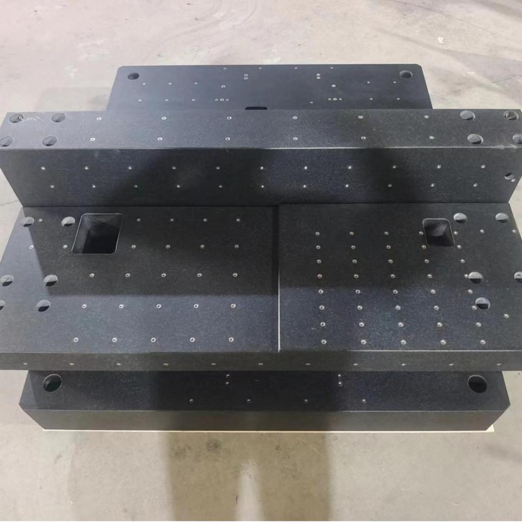 Гранитная станина и поперечная балка Jiqing Precision для механических компонентов