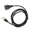 Кабель Ethernet CAT8 CAT8 OD 3,8 мм Сверхтонкий провод 8P8C 10 гигабит Папа-Мама RJ45 Прямая головка 1,5 метра кабель
