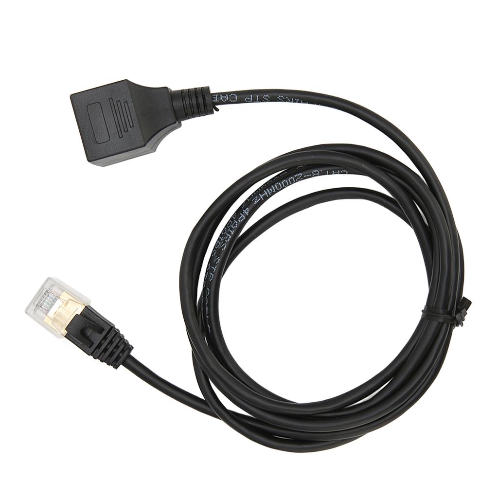 Кабель Ethernet CAT8 CAT8 OD 3,8 мм Сверхтонкий провод 8P8C 10 гигабит Папа-Мама RJ45 Прямая головка 1,5 метра кабель