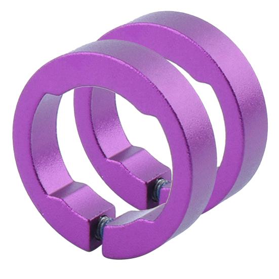 2 шт. Сменные алюминиевые сплавные велосипедные грипсы, ручки, стопорные кольца для МТБ