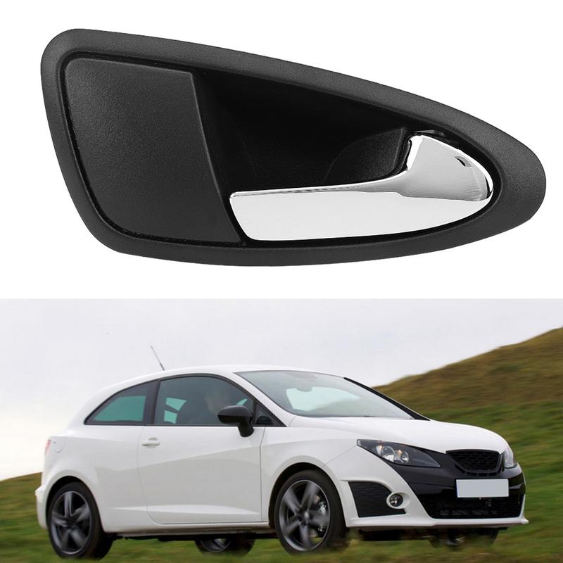 Door Handle Fit for Seat Front Right Interior Door Handle Fits for Seat Ibiza 2009-2017 6J1837114A Replacement Door Handle