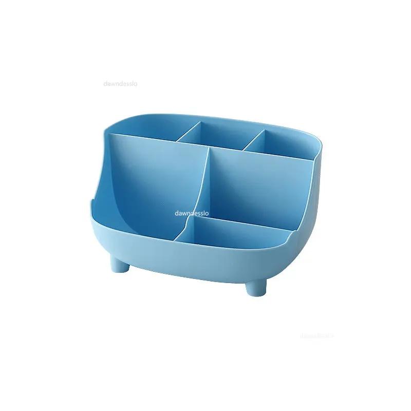 Креативный 6-поясной настольный органайзер, держатель для ручек, многофункциональный стол, подставка для хранения карандашей для макияжа, коробка, школьные канцелярские принадлежности