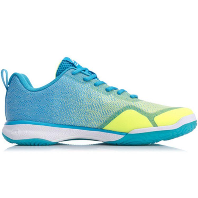 Кроссовки для бадминтона Li Ning Fabric Training, износостойкие, нескользящие, с низким верхом, мужские, ярко-синие, AYTP019-11
