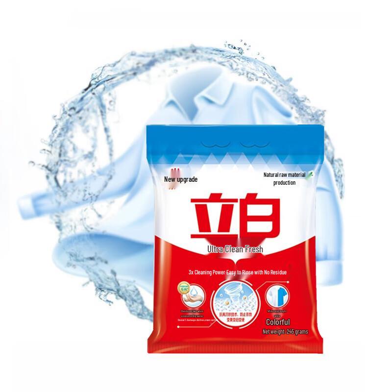 Liby Super Clean Fresh Безфосфатный стиральный порошок 245 г