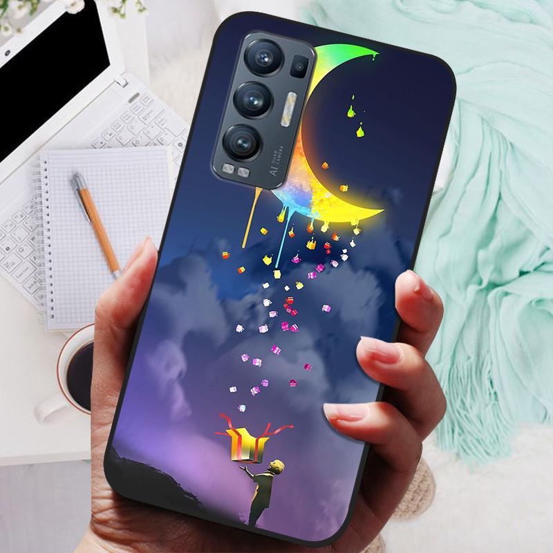 Чехол для OPPO Find X3 Neo Черный Чехол Лев Волк Силиконовый Мягкий Задний Чехол Для OPPO Find X3 Lite Чехол Для Телефона Reno 5 Pro Plus 5G