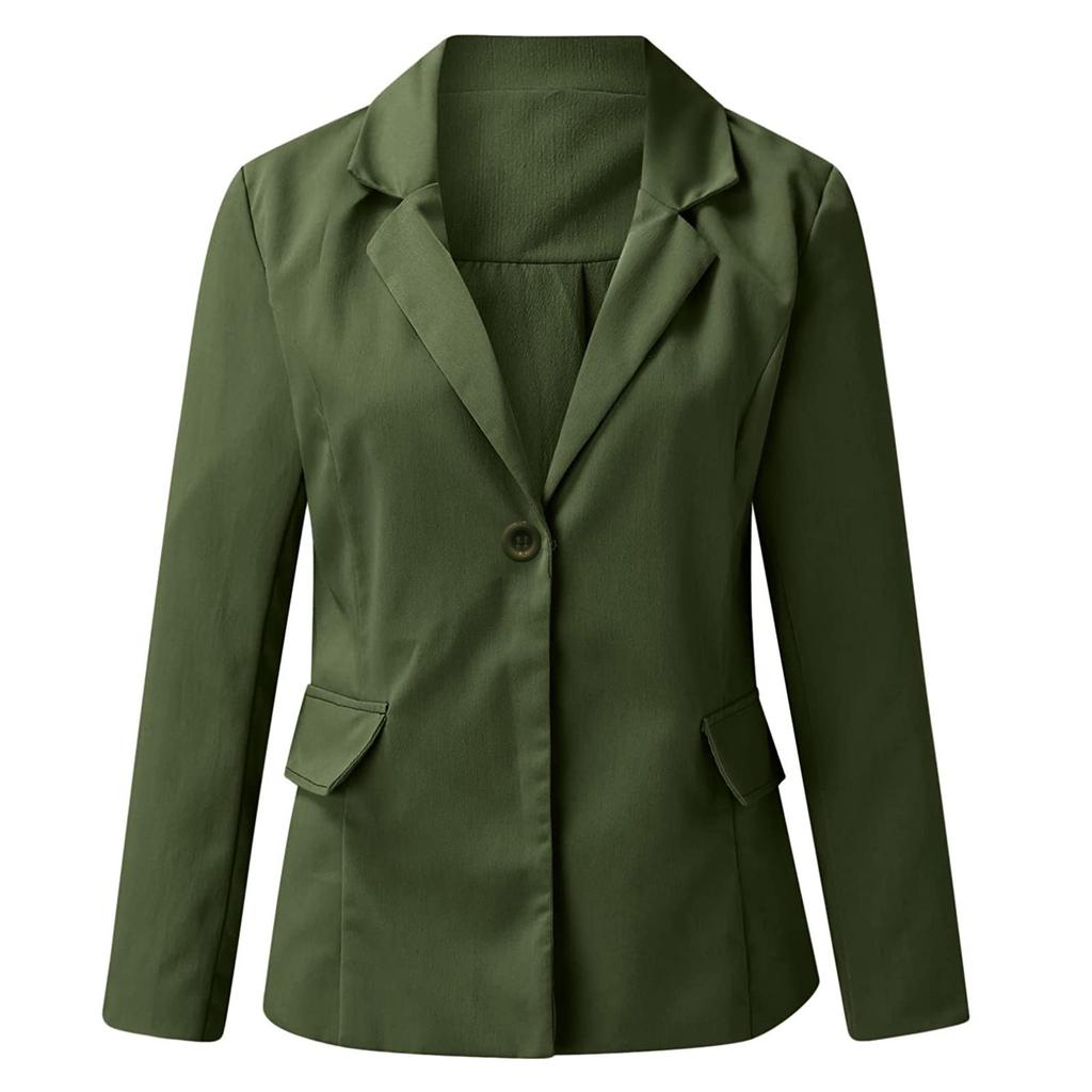 Женский повседневный кардиган с открытым передом и лацканами, длинный рукав, рабочий костюм, куртка, пальто