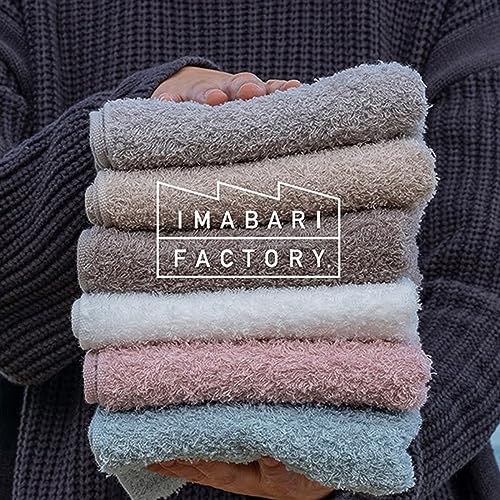 Imabari Towel Certified Imabari Factory Slim Bath Towel Made in Japan White Approx. 34 x 110cm Set of 2