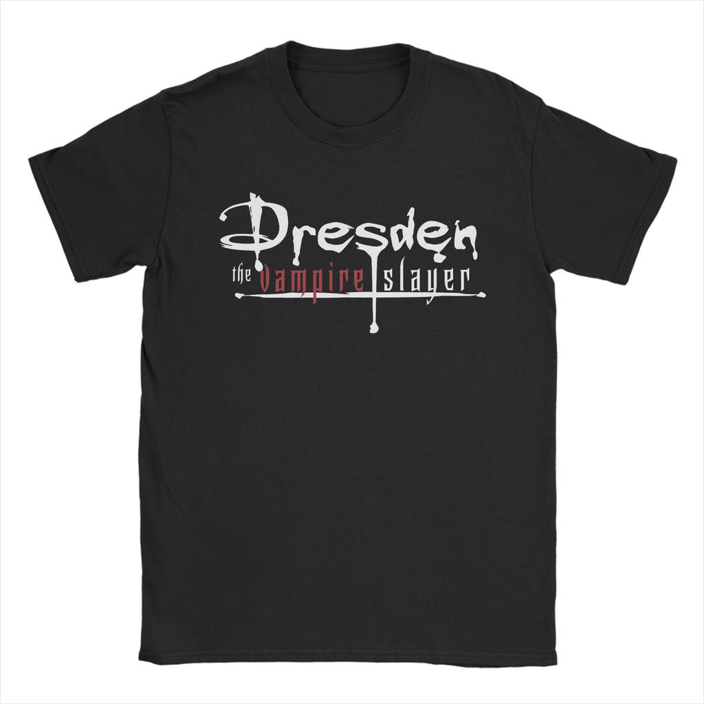 Buffy the Vampire Slayer Collage  T Shirts Men Women's Cotton Novelty T-Shirt Round Neck  Tees Short Sleeve Clothing Plus Size