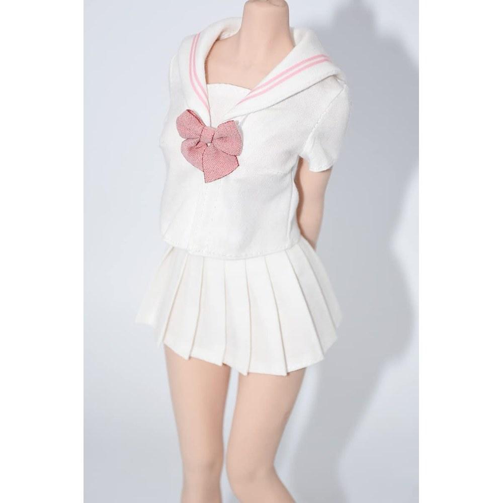 TOYBARJAPAN Аксессуары для фигурок 1/6 GS Чистый стиль Школьница Морская форма Белый корпус и голова не включены