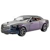 Diecast 1:24 Rolls-Royce Dawn Open-Top Convertible Alloy Pull-Back Car Model, Purple