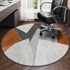 Nordic Round Carpet for Living Room Bedroom Non Slip Area Rug Office Chair Mat Home Decor