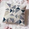 Geometric Line Texture Cushion Cover Premium Comfort Reversible Pillow Cove Two in One Design for Any Room  Car Interior