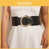 Gold Buckle Fashion Decoration Women Casual Wide Waist Belt For Use Daily