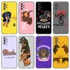 Dachshund Dog Love Phone Case For Samsung Galaxy A21 A30 A50 A52 S A13 A22 A32 4G A23 A33 A53 A73 5G A12 A31 A51 A70 A71 A72