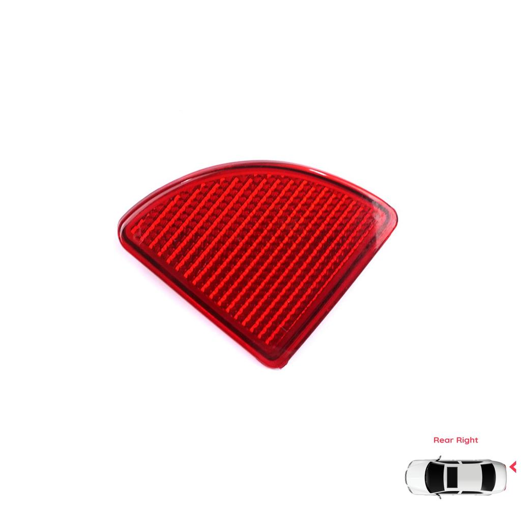 BSP1236-2 Rear Right Side Bumper Reflex Reflector for Renault Kangoo MK1 Express Nissan Kubistar X76 Dacia Logan MK1 KS MCV Van 2004-2008 7700308719