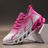 New Fashion Pink Women's Sports Shoes Lightweight Summer Women Sneakers Breathable Men's Running Shoes Outdoor Woman Trainers