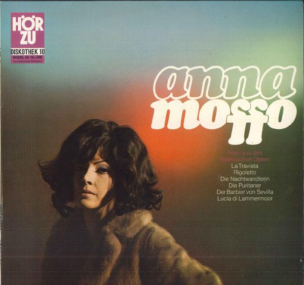 LP Record ANNA MOFFO Arien Aus Den Italienischen Opern SHZEL62 HOR ZU 1969 Germany Classical Used