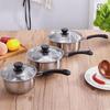 Korean Stainless Steel Multifunctional Soup and Steaming Pot with Single/Double Handle