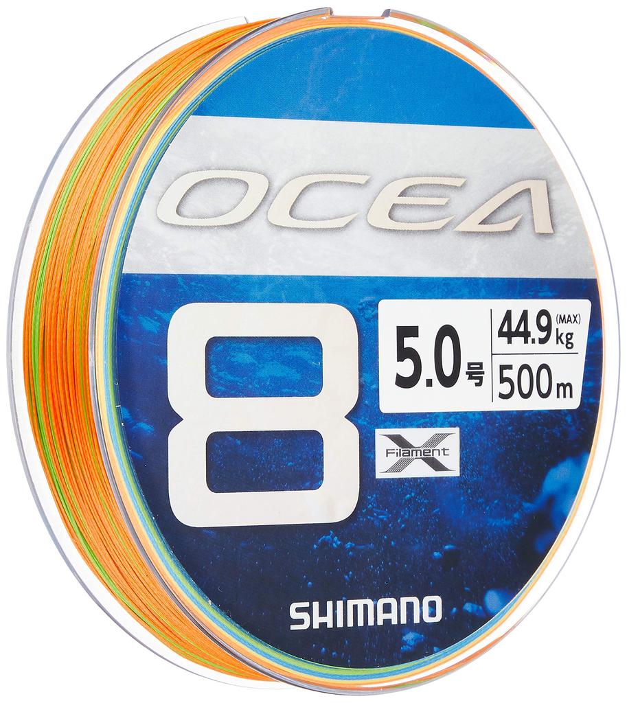 SHIMANO Line Osea 8 500m 5 Color Fishing Line 5.0 LD-A91S