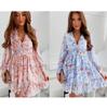 Fashion Floral Chiffon Dress Women's New Summer Cake Dress