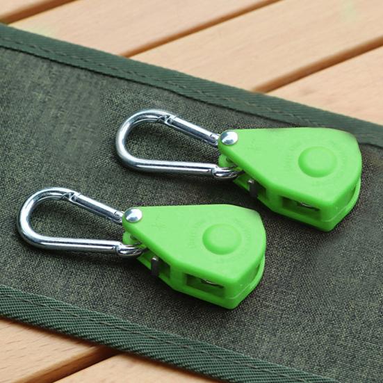 Открытый шкив, пряжка для веревки, прочная несущая способность, высокая стабильность, компактный размер, портативный регулятор шнура, пряжка для вешалки, принадлежности для кемпинга