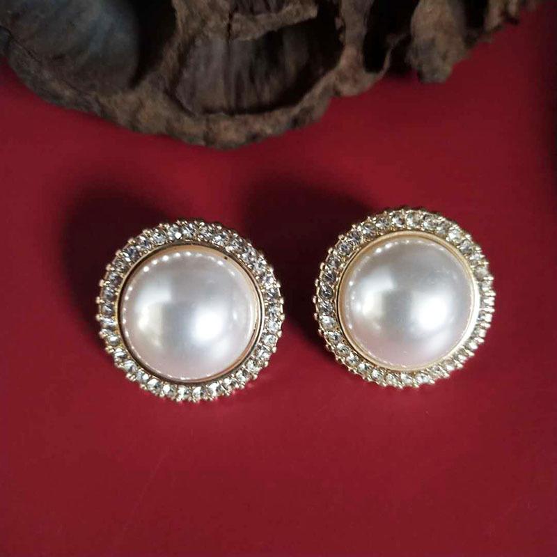 3 шт. двухслойный жемчужный кулон ожерелье серьги комплект ювелирных изделий дамы банкет свадебные украшения аксессуары подарок