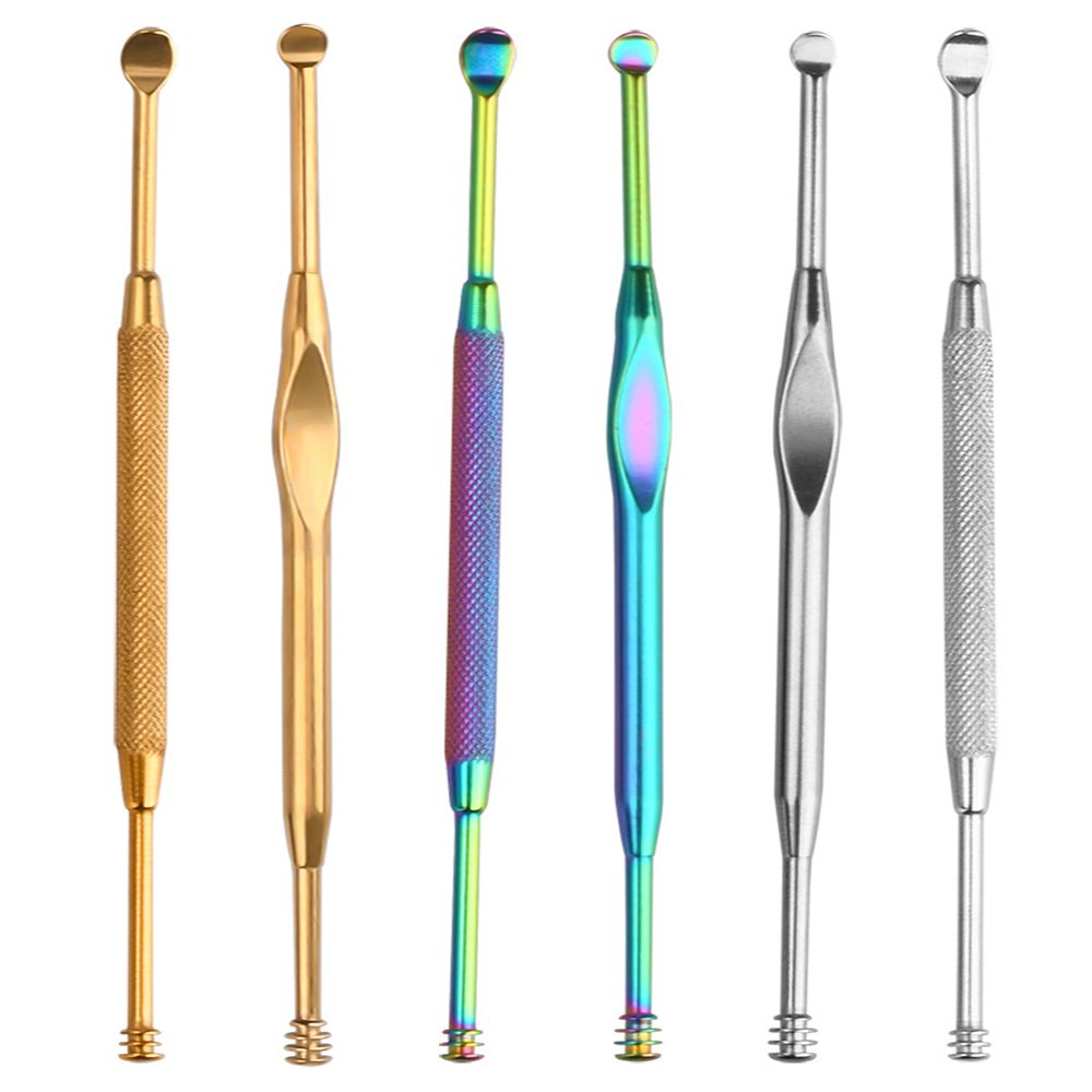 Multifunction Beauty Tools Stainless Steel Ear Spoon Ear Wax Removal Ear Curette Ear Wax Pickers