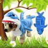 Fashionable Shark Jaw Puppy Coat Jacket For Dogs Ideal For Halloween Costumes
