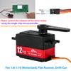 12KG Digital Servo TD-9512MG Semi-metal 4.8v-7.4v Steering Gear 180/270/360 Degree for RC Car 1:8 1:10 Drift Car Flat Runner