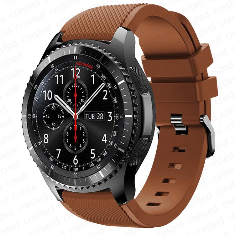 20 мм 22 мм ремешок для Samsung Galaxy Watch 4/6 classic/5 Pro/7 44 мм 40 мм Gear s3 силиконовый ремешок браслет Huawei watch GT/2/3 ремешок