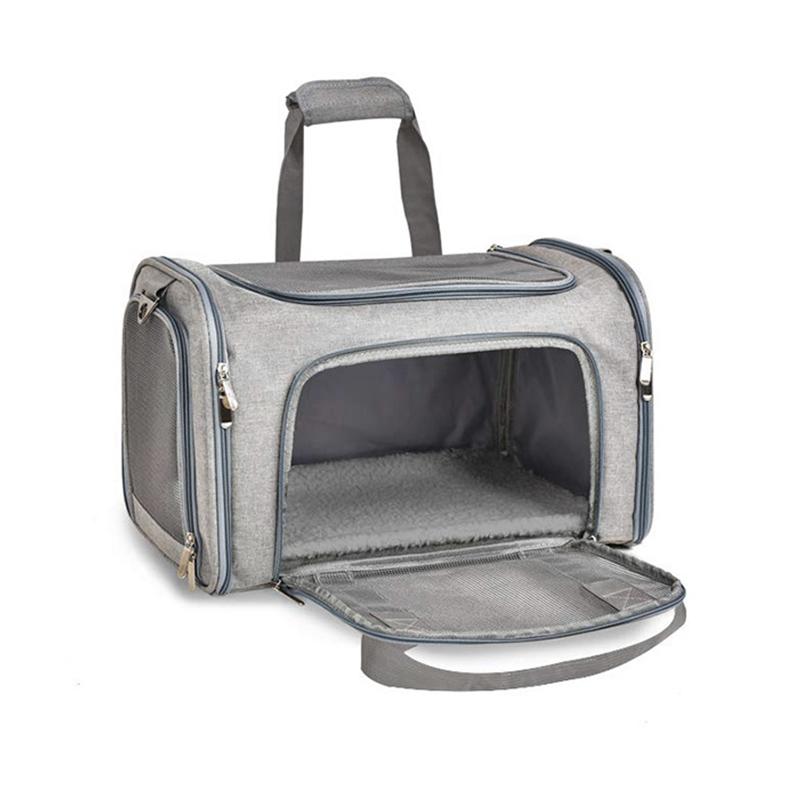 Сумка-переноска для собак, мягкий боковой рюкзак, переноски для кошек, переноски для домашних животных, дорожные сумки для собак, одобренный авиакомпанией для перевозки маленьких собак, кошек, исходящие