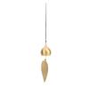 Retro Water Droplet Bell Copper Wind Chip Pendant Garden Corridor Hanging Wind Chime Creative Home Jewelry Decor