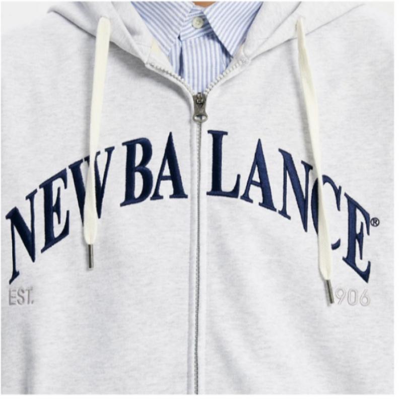 New Balance С капюшоном на молнии полуоверсайз Nbmde11113 16