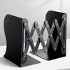 Metal Display Bookshelf Retractable Bookstand New File Sorter Rack Bookends