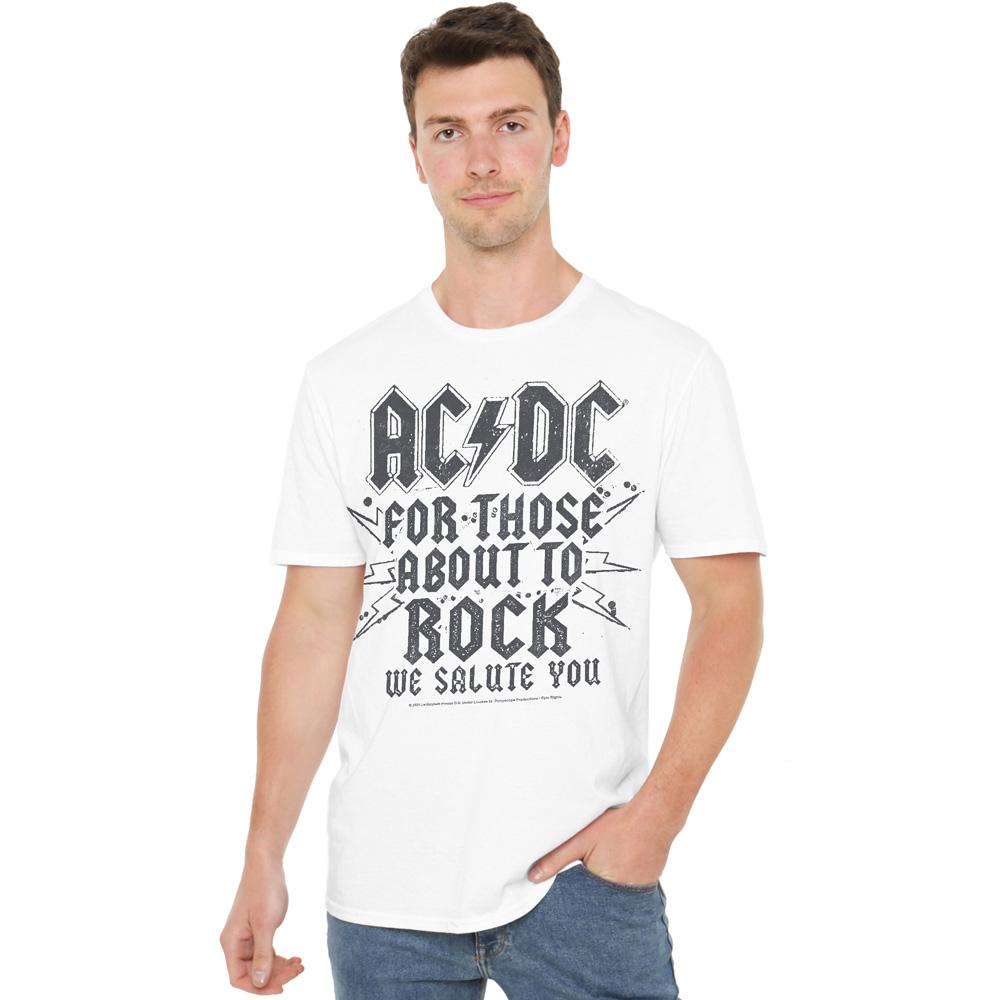 AC/DC Mens Salute T-Shirt
