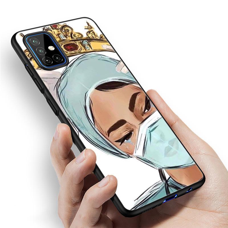 Nurse Queen Doctor Hero Fight Case For Samsung Galaxy A12 A02S A22 A32 A52 A72 A71 A51 A41 A31 A21 A11 A50 A70 A10S A20S Cover