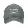 Alcatraz Psych Ward Baseball Cap Streetwear Big Size Hat fishing hat Sports Cap Women Hats Unisexs